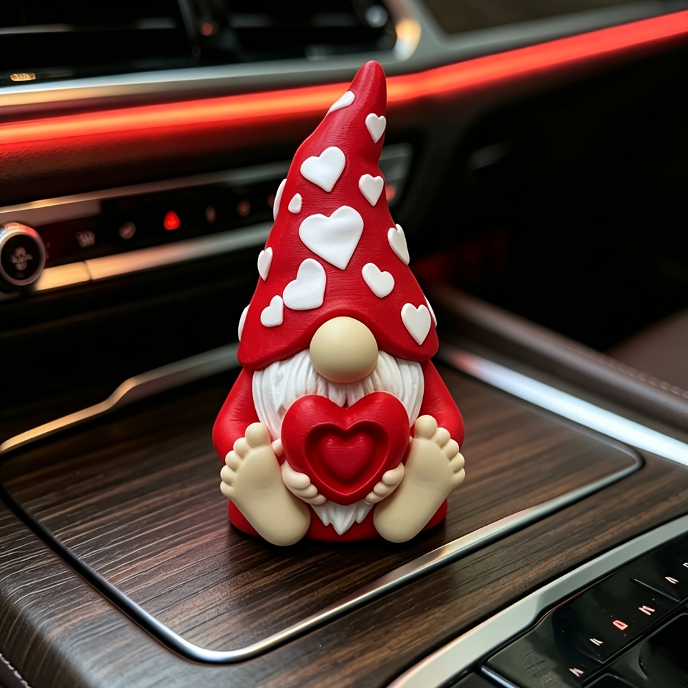 TEMU Estatua de romántico para de San Valentín - Adorable adorno de escritorio, adorno para coche, para estanterías, escritorios, chimeneas, soportes