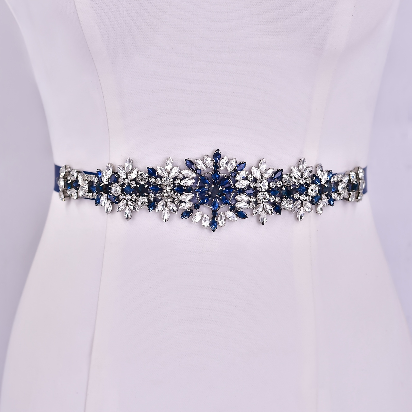 TEMU Ceinture à strass au design original - Accessoire de soirée haut de gamme, choix tendance, ceinture décorative de mode pour femme à avec des