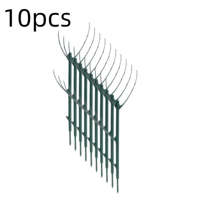 TEMU 10/15 piezas de postes de soporte para plantas de Monstera, postes altos apilables con correas, diseñados para el soporte de de plantas