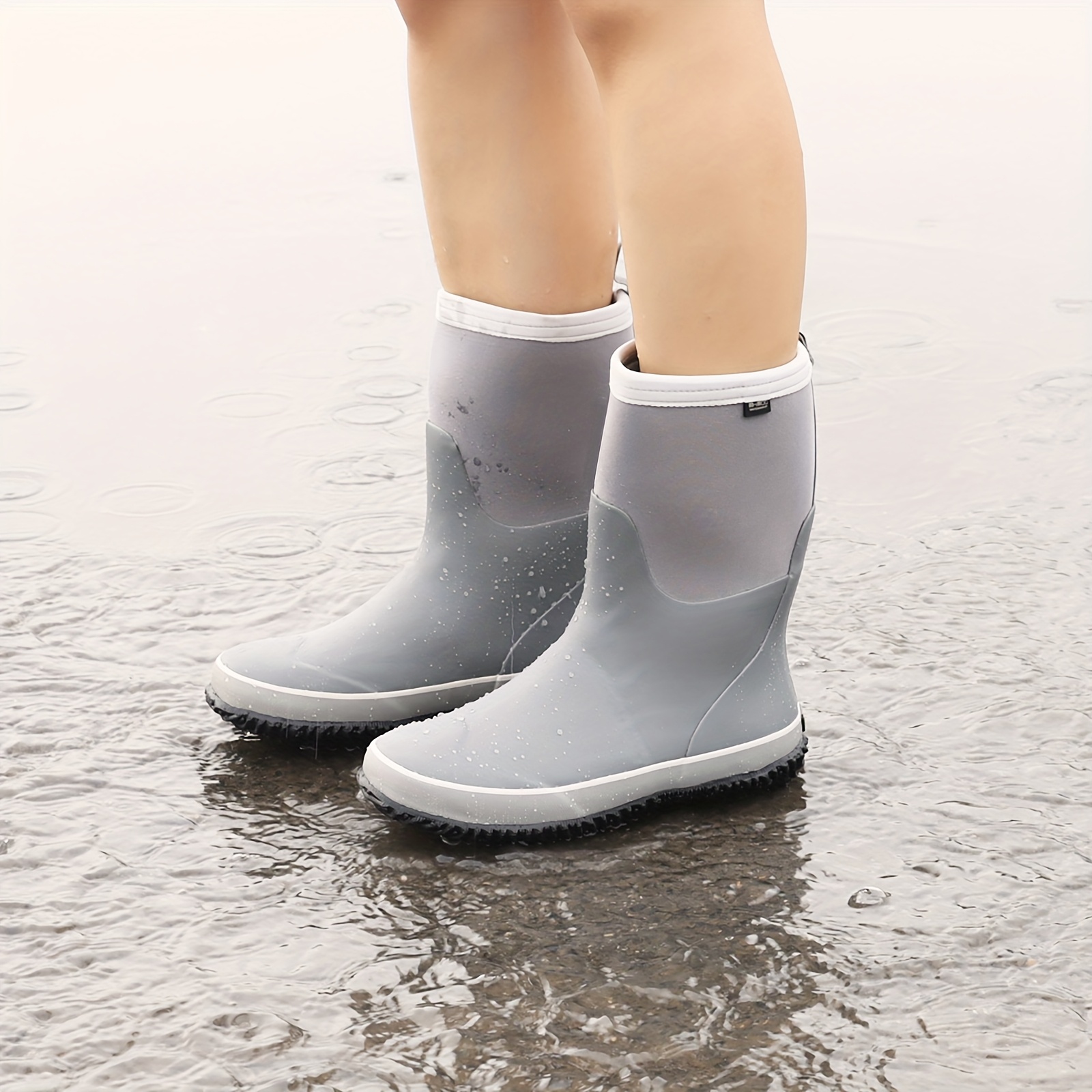 botas lluvia antideslizantes niños niñas calidad Temu Uruguay