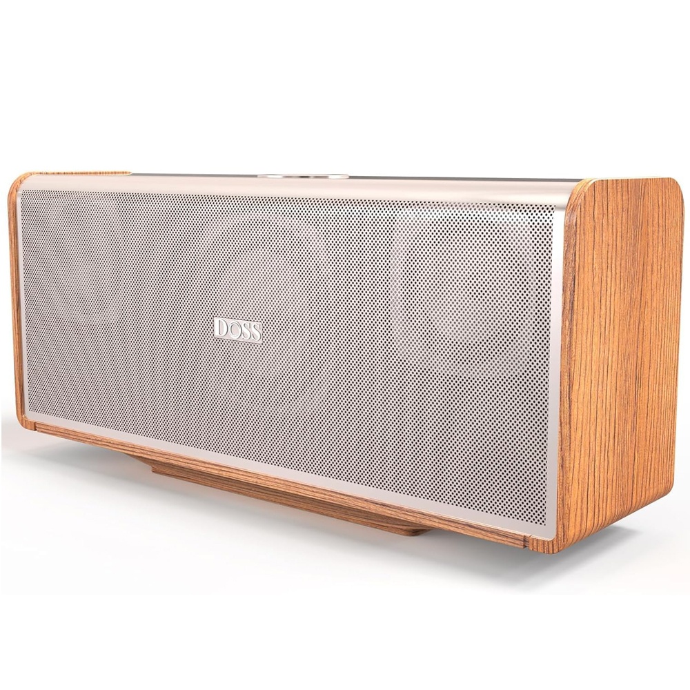 Doss 80w Home Speaker Wireless 5.3, With And Subwoofer, 2. Channel Audio, Dsp , 18 Hours Playtime, Wireless Speaker For Home, Office, Bedroom