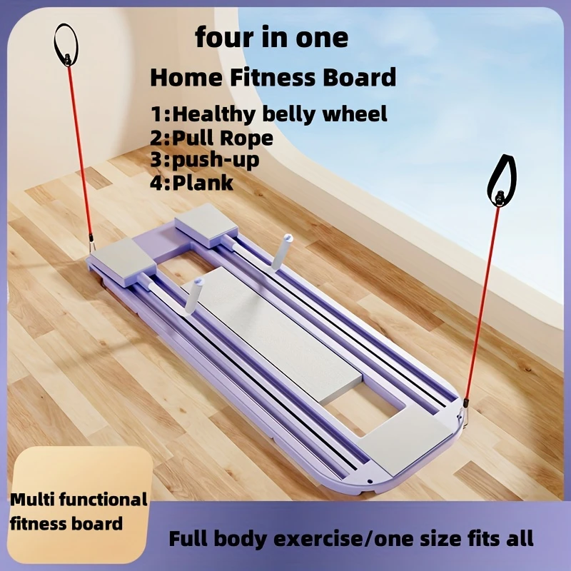 pp core trainer with automatic rebound mechanism multi functional abdominal workout board foldable for home fitness no charging needed home fitness equipment foldable fitness board durable workout equipment abdominal workout equipment details 6