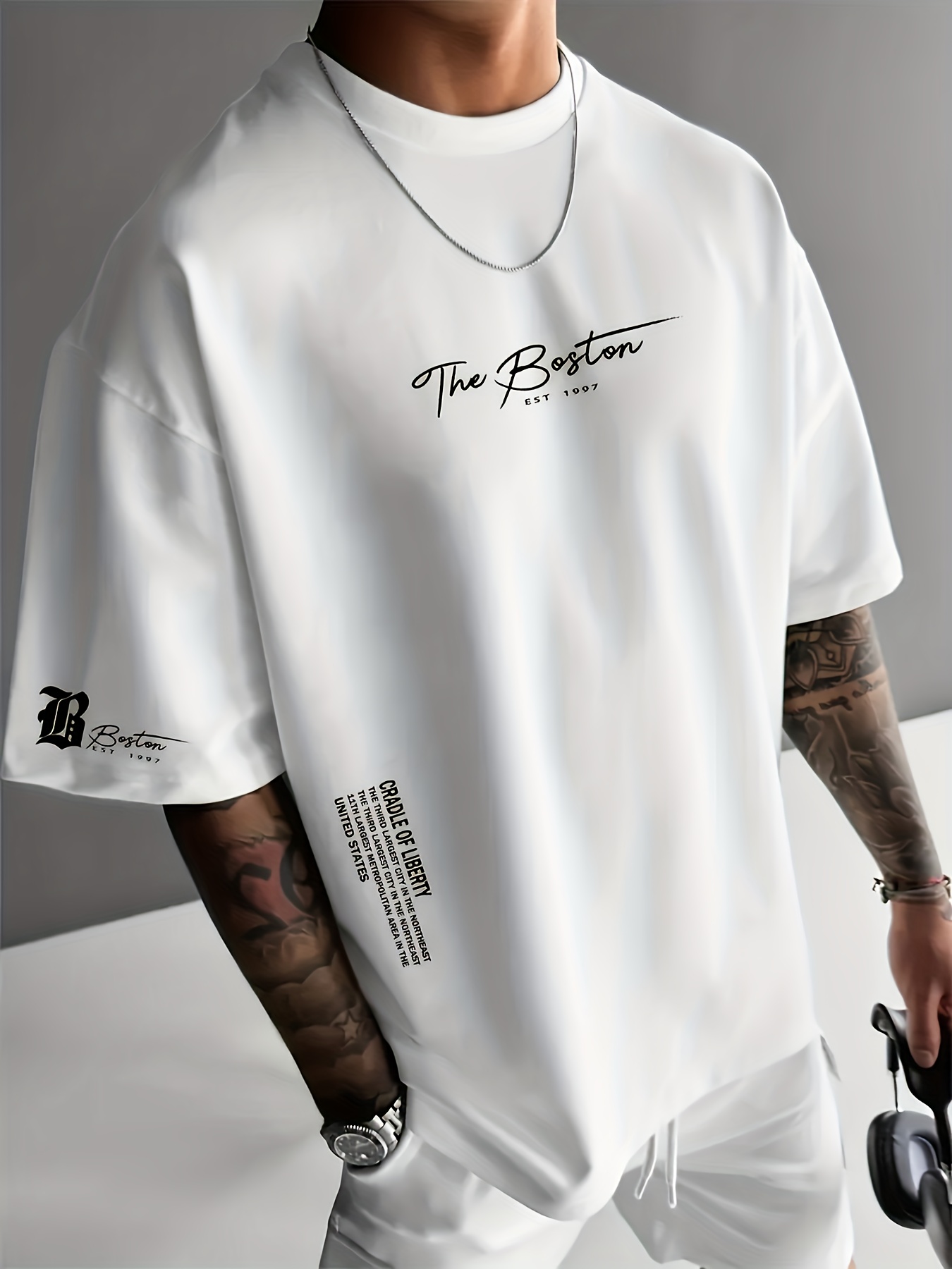   1997 mens crew neck t shirt a simple and   a versatile and fashionable t shirt