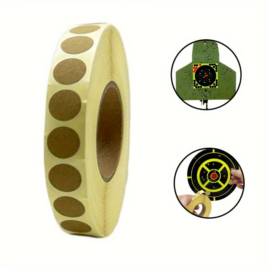 

2000/pcs Shootingfor 0.47in/0.79in Brown Plasters Shooting Shooting Plasters Sticker