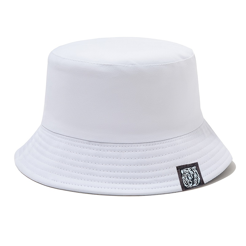 TEMU Unisex Vintage Fisherman Hat - Black With White Logo, Warm Polyester For , Fishing, Camping, And Gifts, Camping Hat | Retro Style Hat | Durable