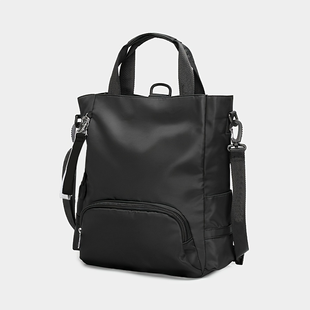 1-pack Candy-colored Casual Lightweight Tote Bag, Fresh Preppy ' Shoulder Bag, Versatile Crossbody Bag, And Long Shoulder Strap
