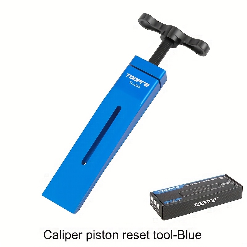 Image of Toopre Bicycle Piston Reset Tool Made Of Aluminum Alloy, A Sturdy And Lightweight Tool For Resetting Bicycle Oil Disc