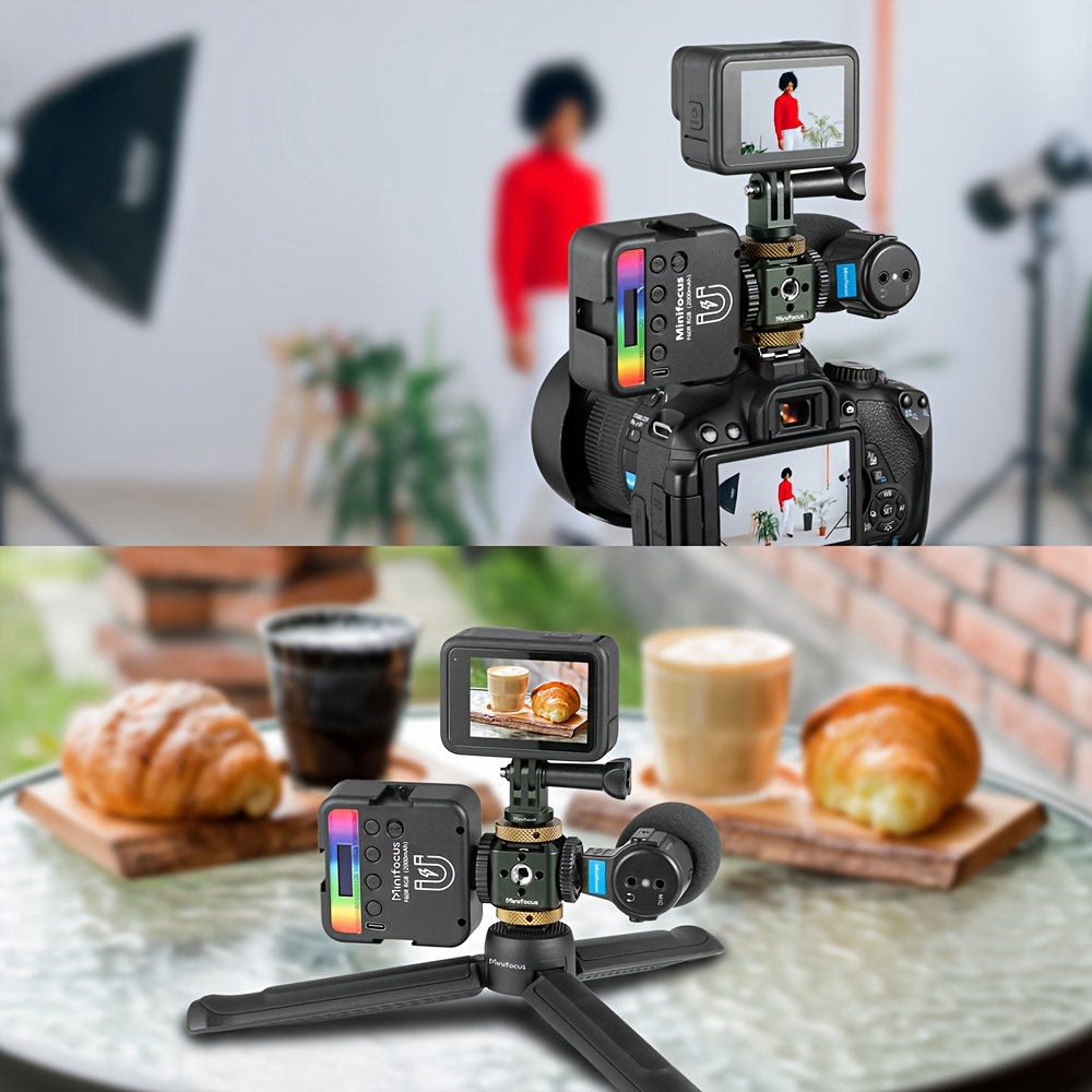 supporto di estensione per flash con interfacce per fredda, di estensione multifunzionale adatta per per fotocamere, unità flash, luci led, monitor, microfoni, ecc. realizzato in di alluminio qualità, non richiede batterie Dettagli dell'articolo 8