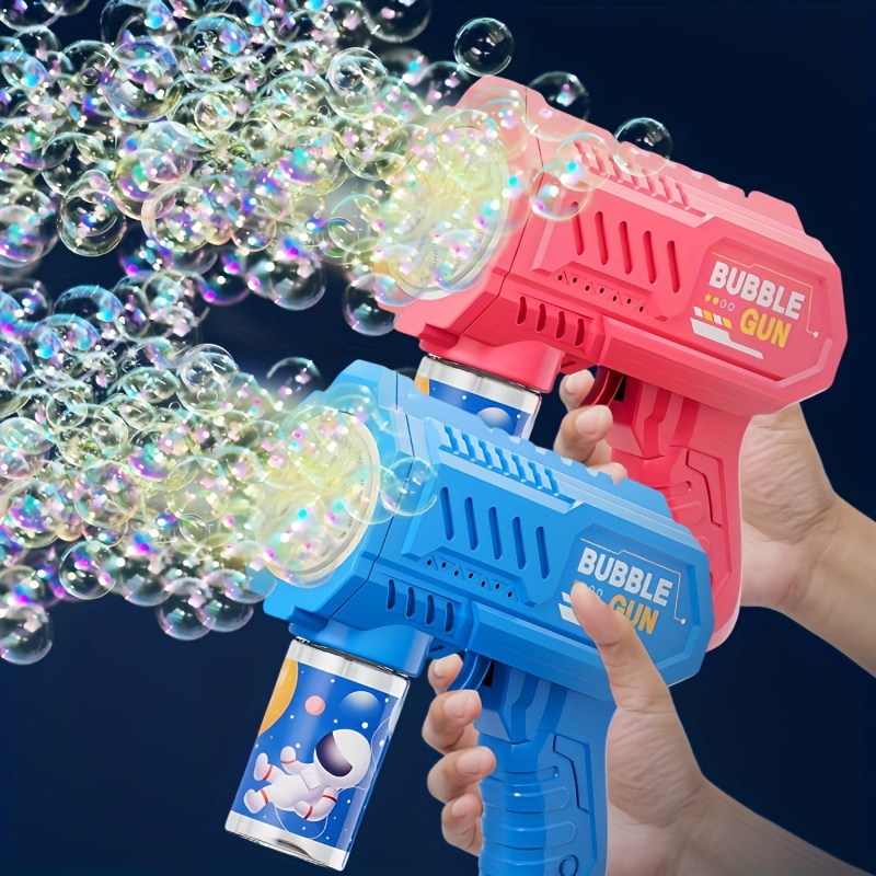 

10-hole Manual Bubble Blaster - Ideal For Outdoor Activities, Suitable For Young Youngsters, Batteries And Solution Not Included