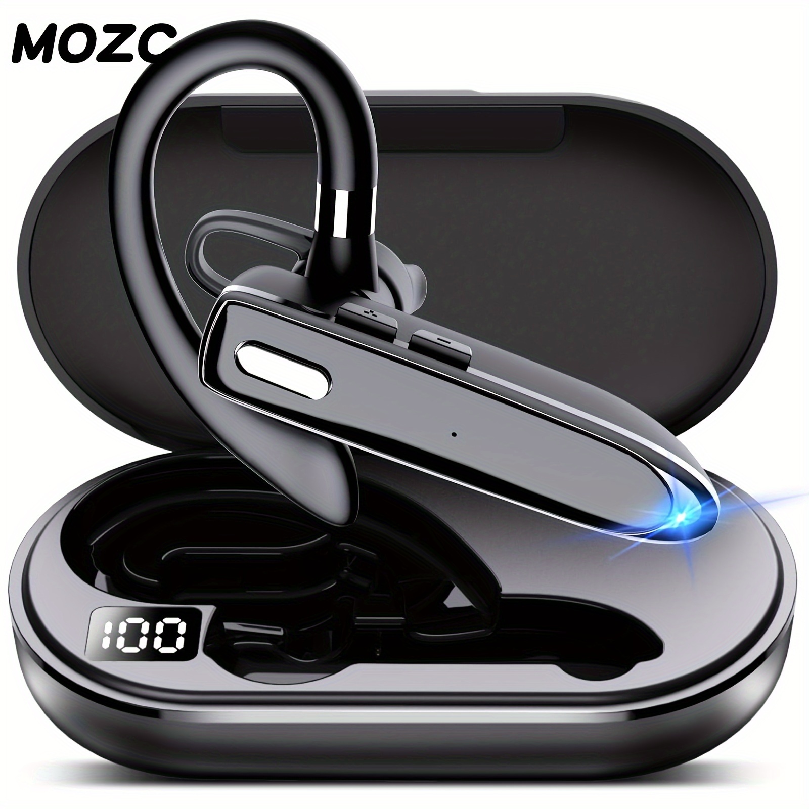 

Mozc Wireless Earphones Earphones 800 Mah Battery Earphones Driving Hd Talking Earphones