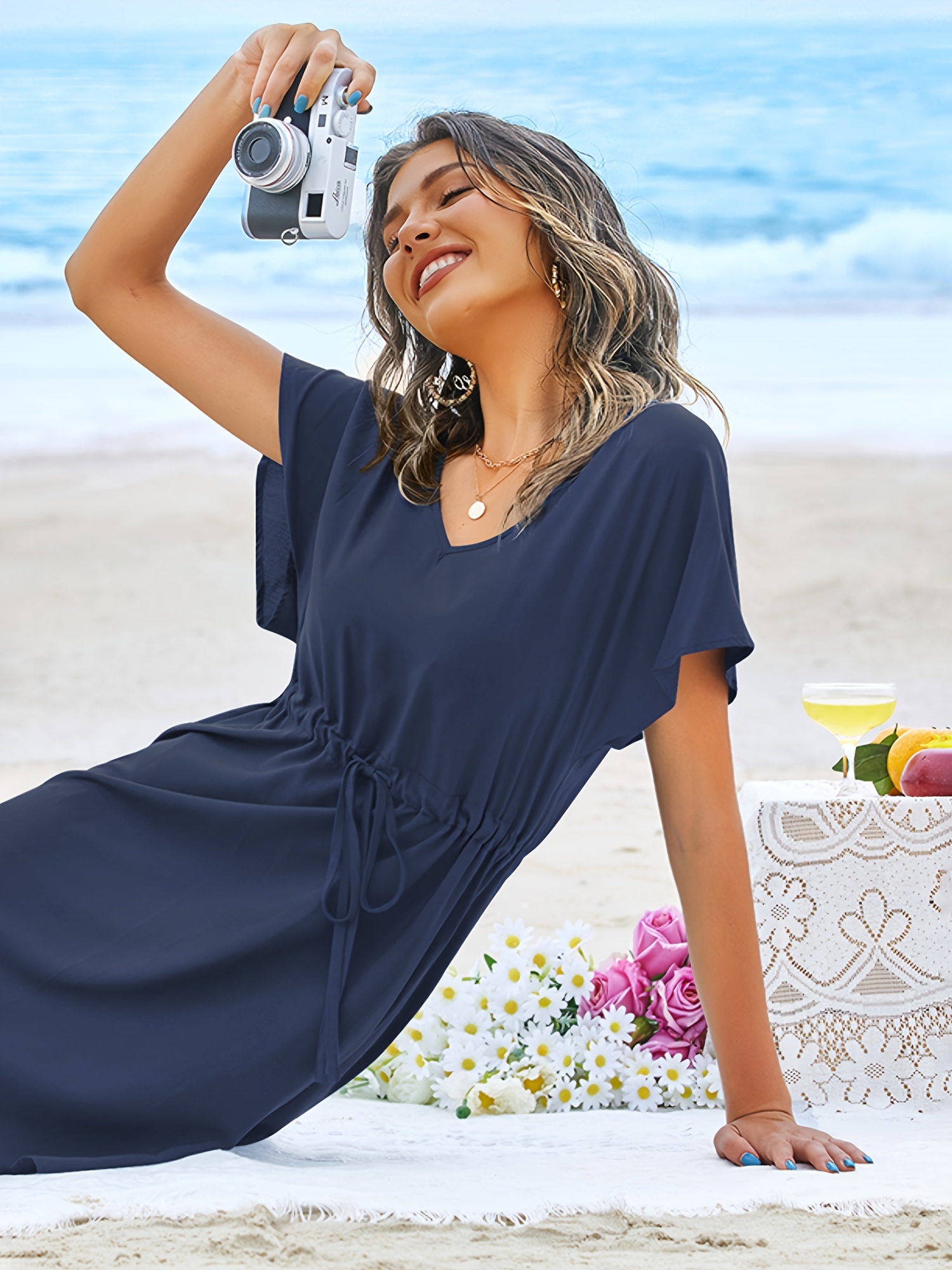 Dress Women's Swimsuits With Matching Cover Ups FYMNSI Women