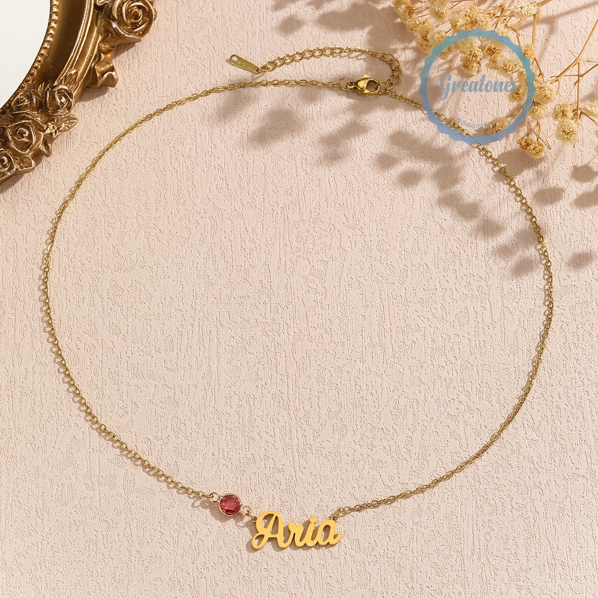 Custom Name Necklace, Minimalist Dainty Chain for Her