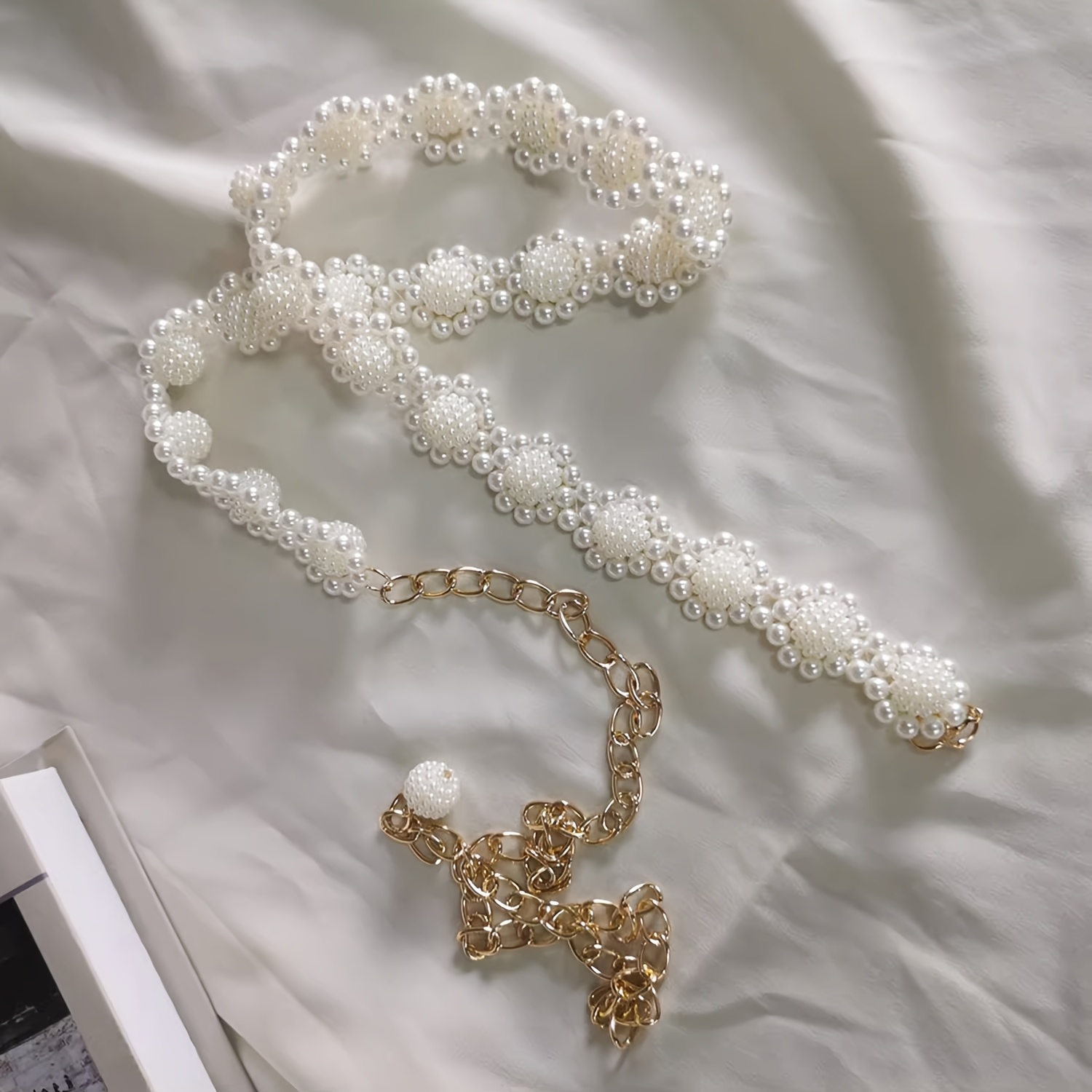 Women's Adjustable Golden Chain Waist Belt