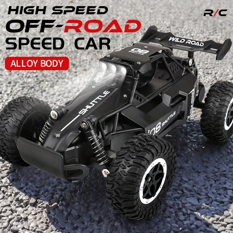 

1: 16 Small Off-road 2.4g Remote Control Car, 20km/h, Suitable For Road , Anti-collision Settings, Rubber Large Tires, Halloween Christmas Gifts, Holiday Gifts