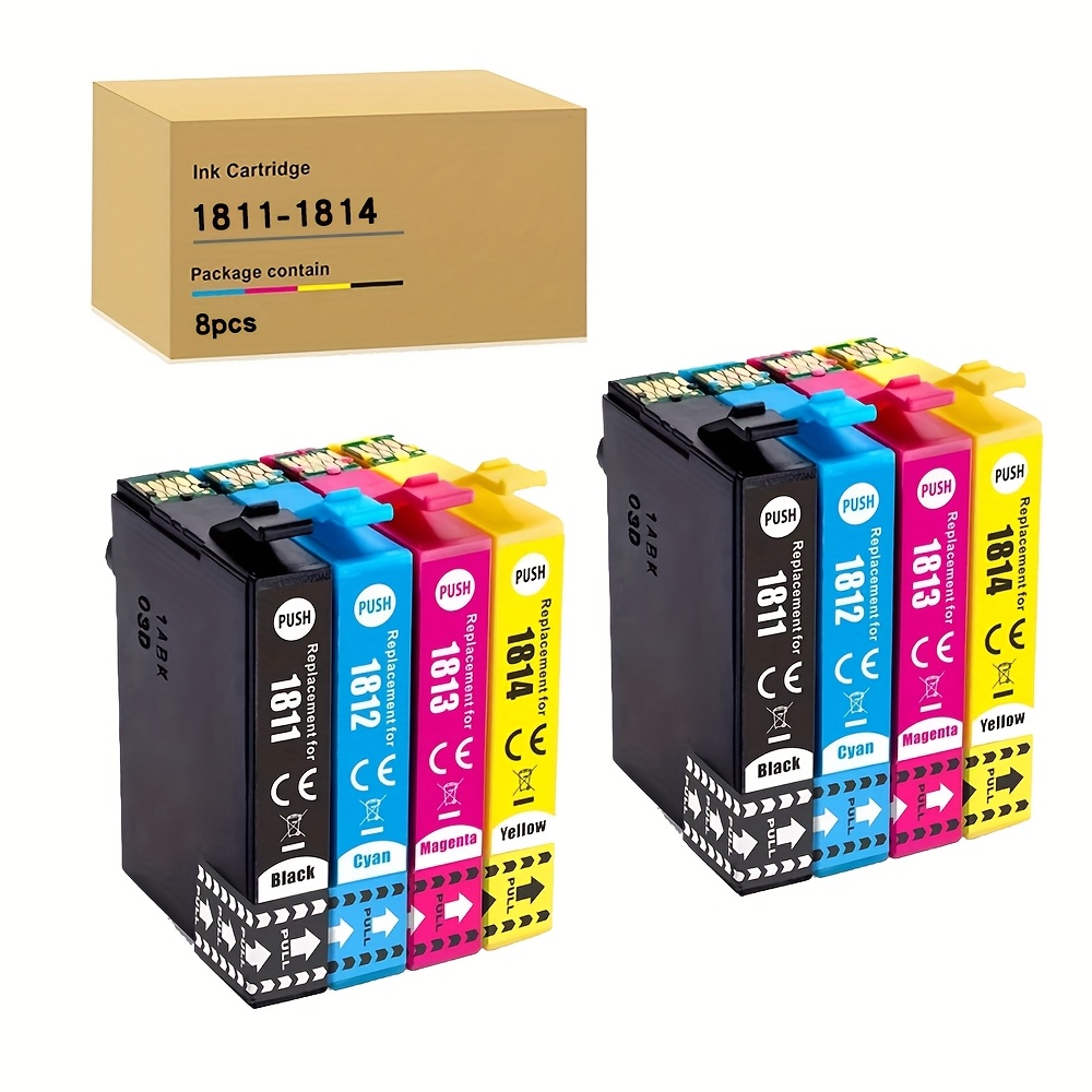 Image of E-1811 1812 1813 1814 Ink Cartridges Compatible Home Xp-102 Xp-205 Xp-212 Xp-215 Xp-225 Xp-302 Xp-305 Xp-312 Xp-315 Xp-322 Xp-325 Xp-415 Xp-422 Xp-425 Xp-402 Xp-405 Printer