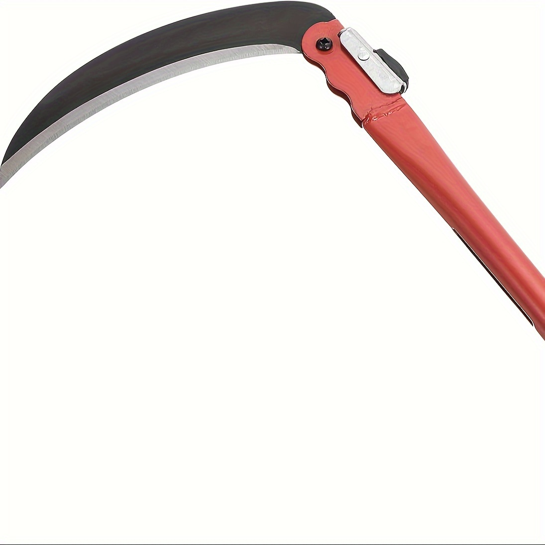 

17 Inch , Harvest Sickle Carbon Steel Blade Portable Remover Scythe Grafting Knife Brush Cutter For Farming