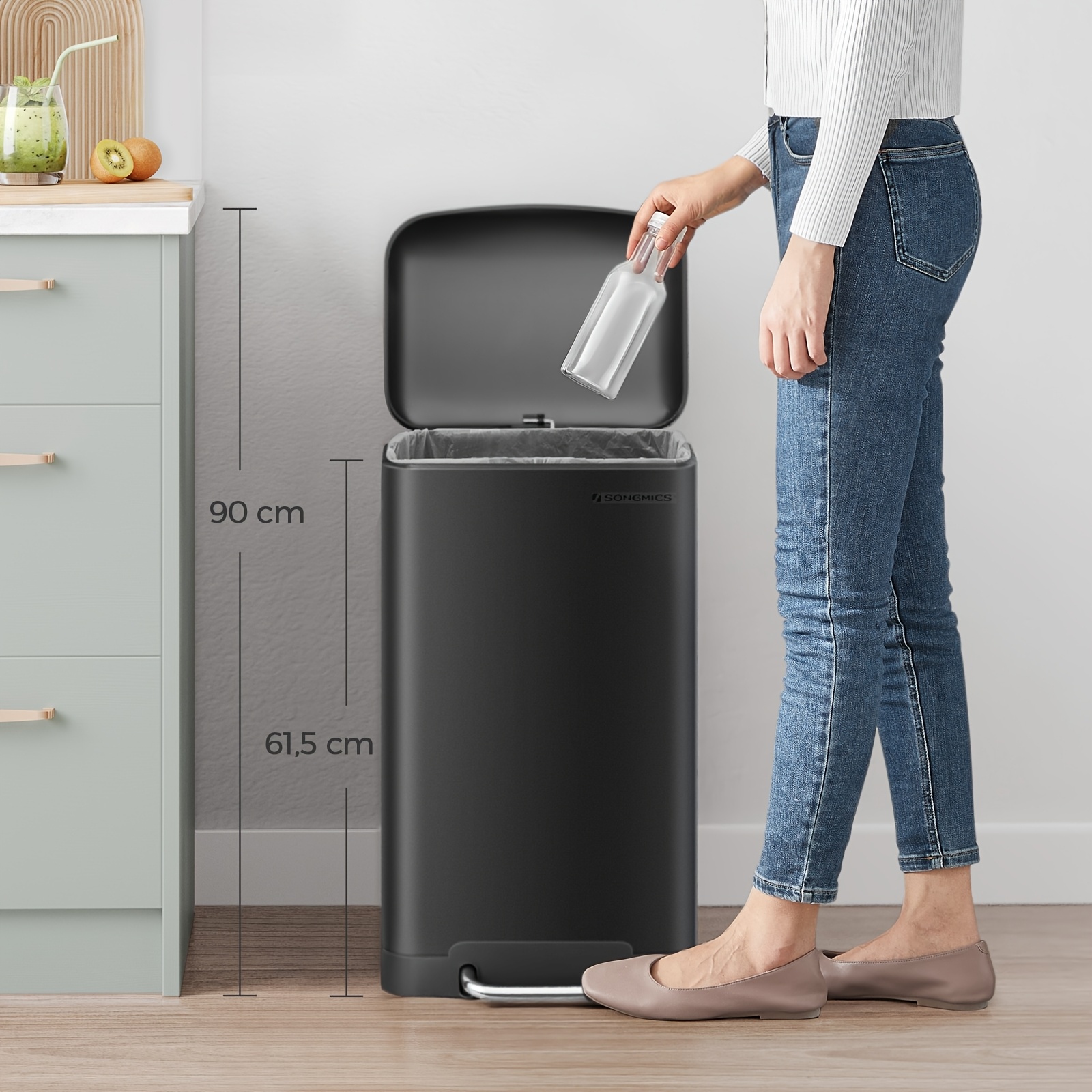 Helloshop26 - Automatische keukenafvalbak ontwerp sensor deksel