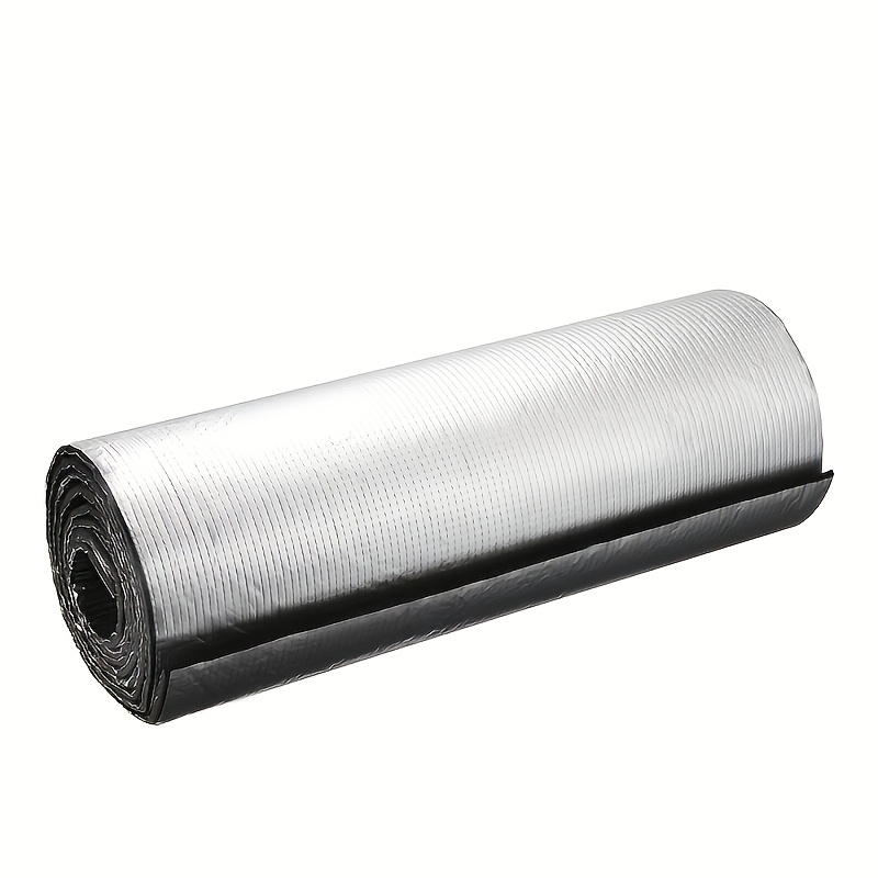 TEMU 1. 10mm Self-adhesive Aluminum Insulation Layer - Heat-resistant, Fire-resistant, Sun-resistant, Wind-resistant. Suitable For Truck, Suv, Roof