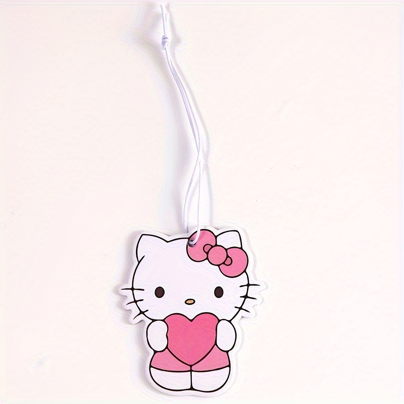 Hello Kittey Cartoon Anime Car Air Freshener Car - Temu