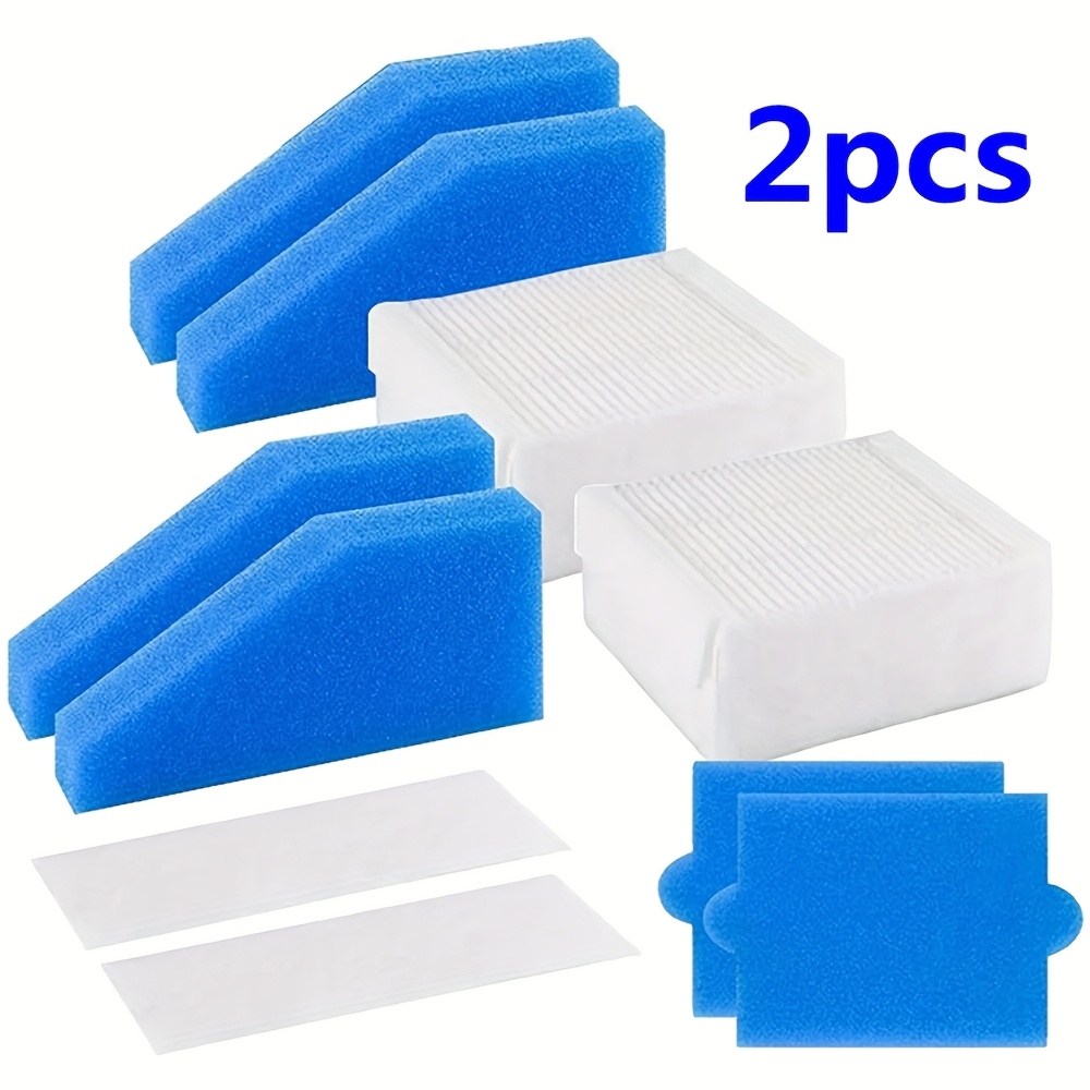 Hepa Filter For Thomas Aqua+ Series Vacuum Cleaner Replacement For Thomas 787241, 787 241, 99 Sponge Foam Filter Additions