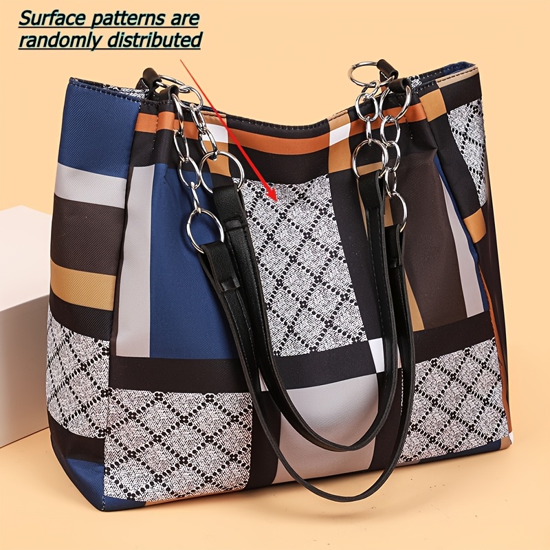 TEMU Sac fourre-tout pour femme 2026 coréen décontracté, grand sac à main, grande , à l', rangement facile pour les quotidiens, le shopping, avec les