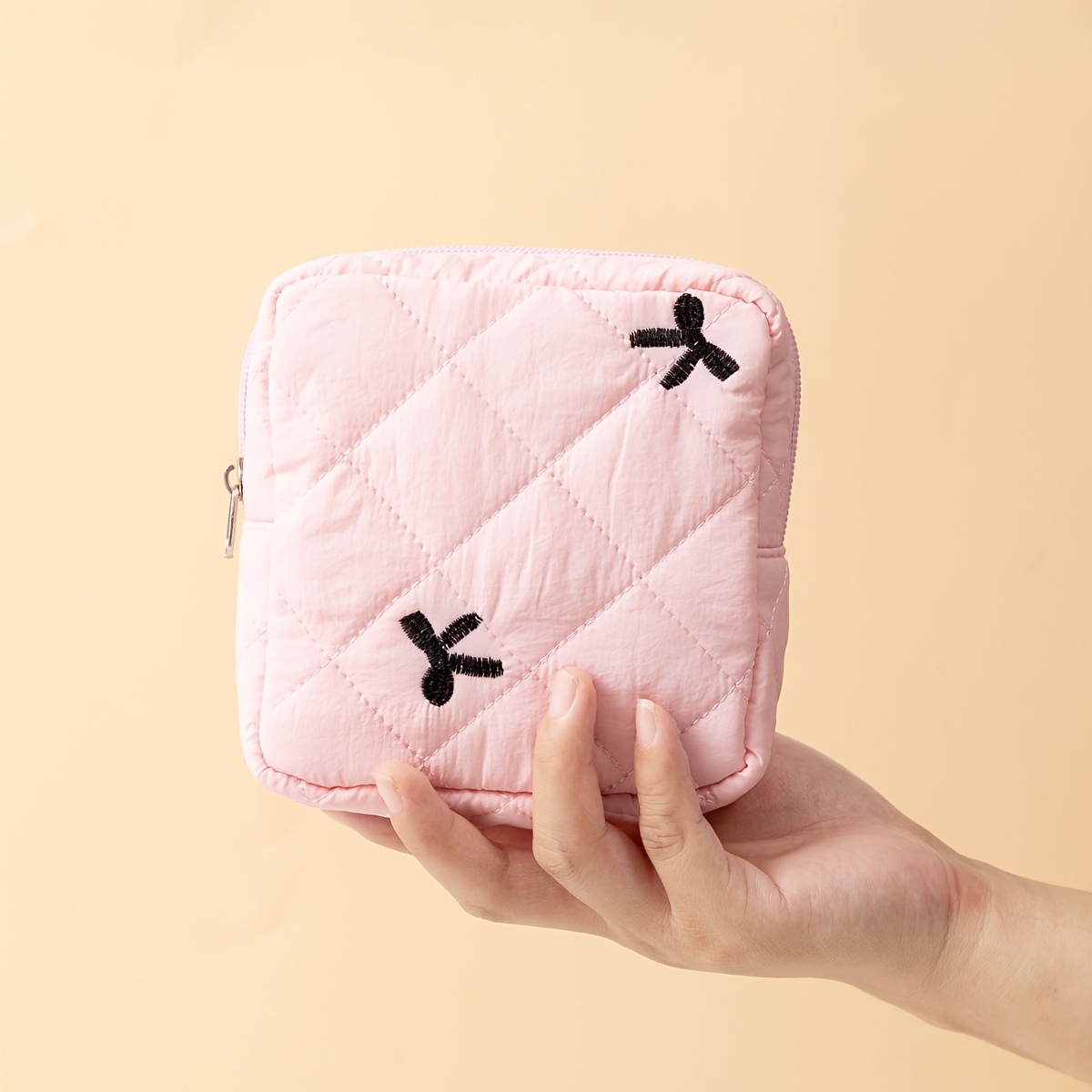 E-shop Schmetterlings-Schleifen-Damen-Aufbewahrungstasche, Mädchen Menstruationszeit Schmetterling Design Damenbinden und Handtuch Organizer Beutel,