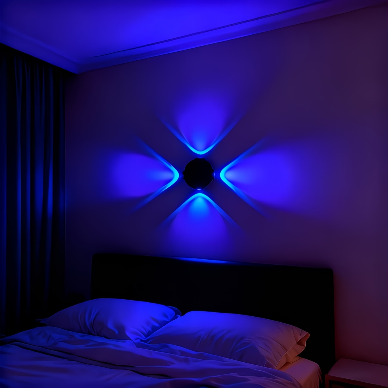 LED Deckenleuchte, Fernbedienung, dimmbar, CCT, L 45 cm | ETC Shop