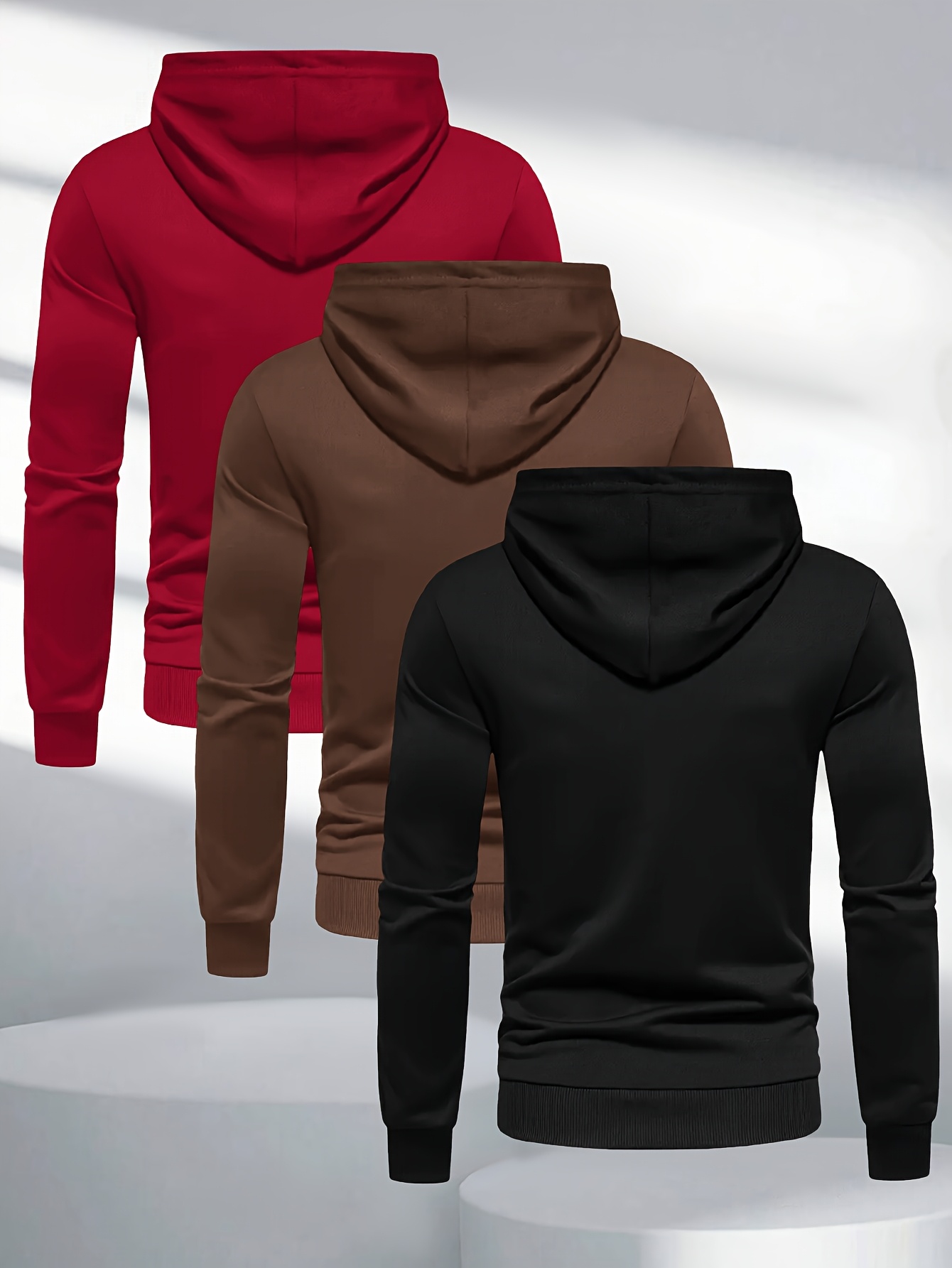 pull à capuche sport hommes 100 polyester couleur Temu Mauritius