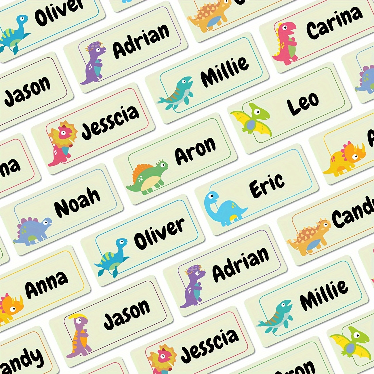 

Custom Waterproof Name Stickers For - Personalized Labels For Daycare, Clothing Tags, Bottles, Lunch Boxes & School Supplies, Stickers