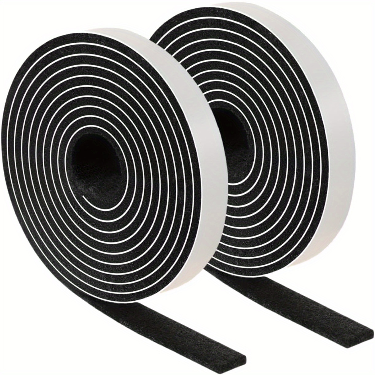 Felt Strips With Adhesive Backing Heavy Duty Cuttable Felt Tape Roll Furniture Pads For Chair Legs - Protecting Hardwood Floors, Chair Wall Protector ( 60 X 0.5 X 0.14 Inch)