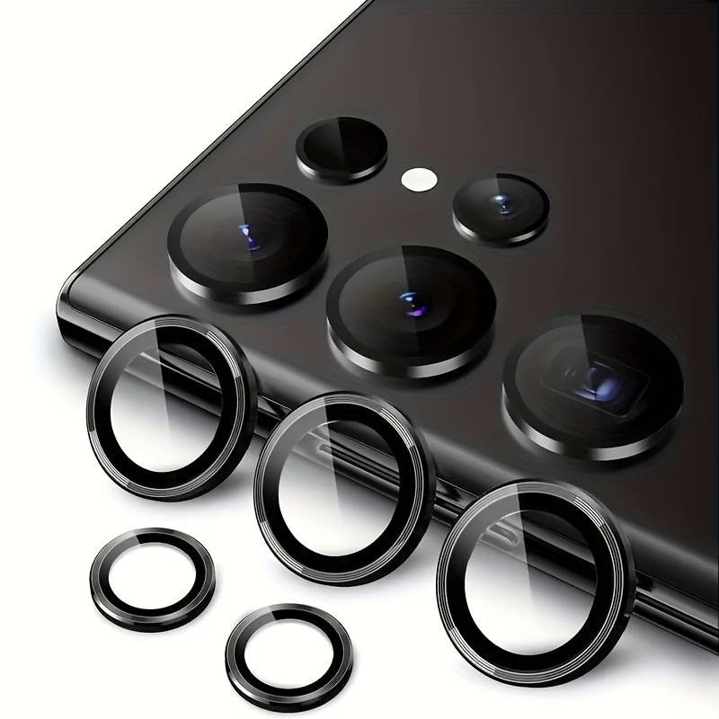 

High-quality Tempered Glass Camera Lens Protector For S24 Ultra, Providing For The Lenses Of S23 Ultra And S22 Ultra.