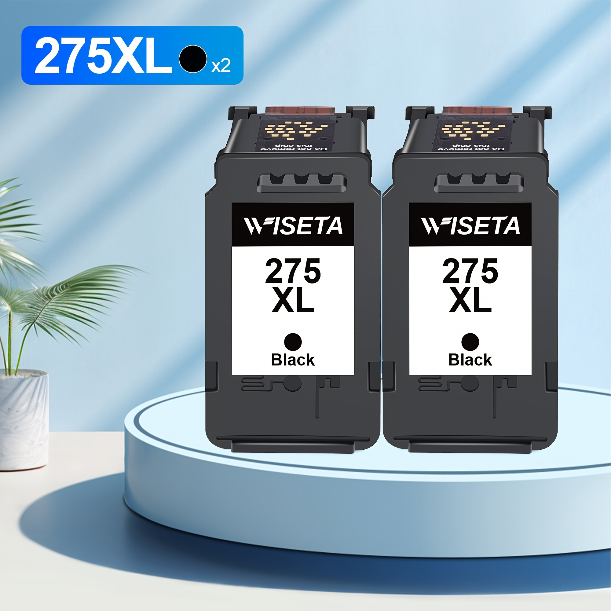 

2 Pack Pg-275xl 275xl Black Ink Cartridge Compatible Replacement For 275 Black Ink High Yield 275 Xl Pg-275 Black Pg-275 Xl For Pixma Ts3500 Ts3520 Tr4700 Tr4720 Tr4722 (2 Black)