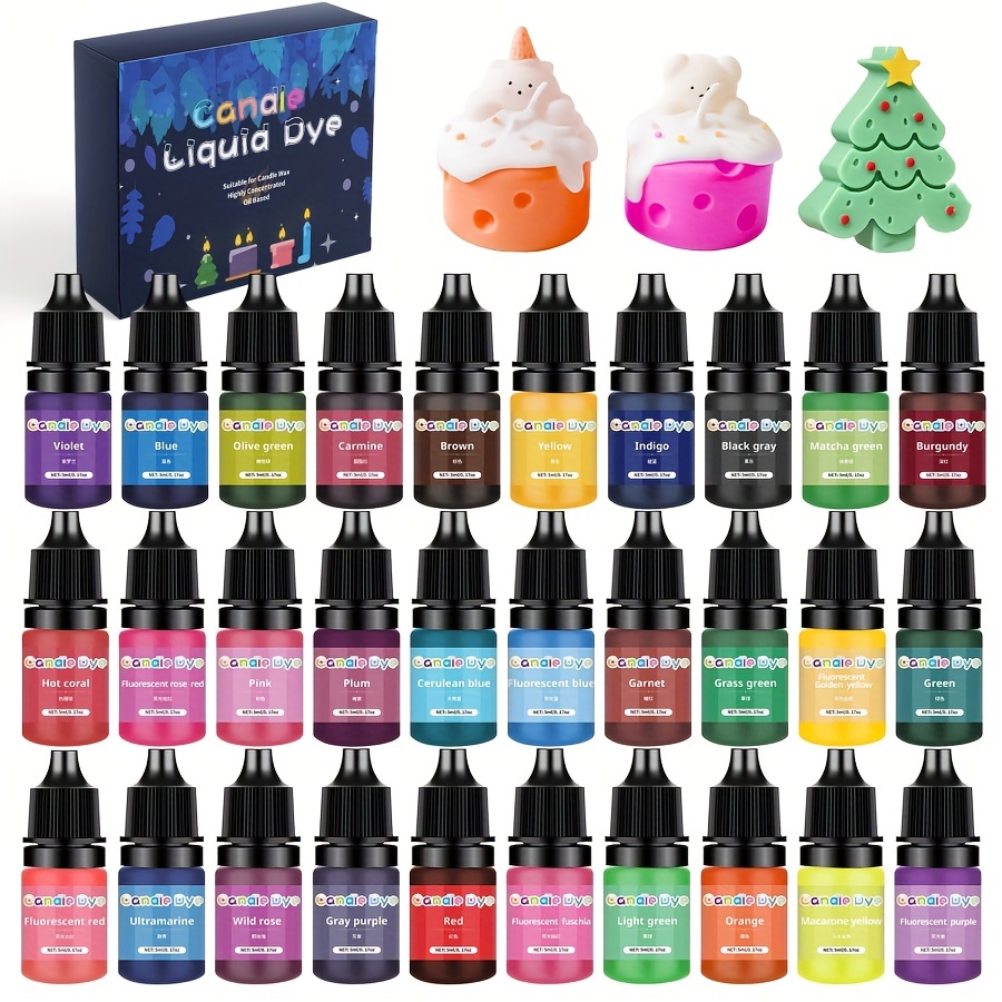 

30pcs -concentration Scented Dye Set - Diy Pigments For And Decorating