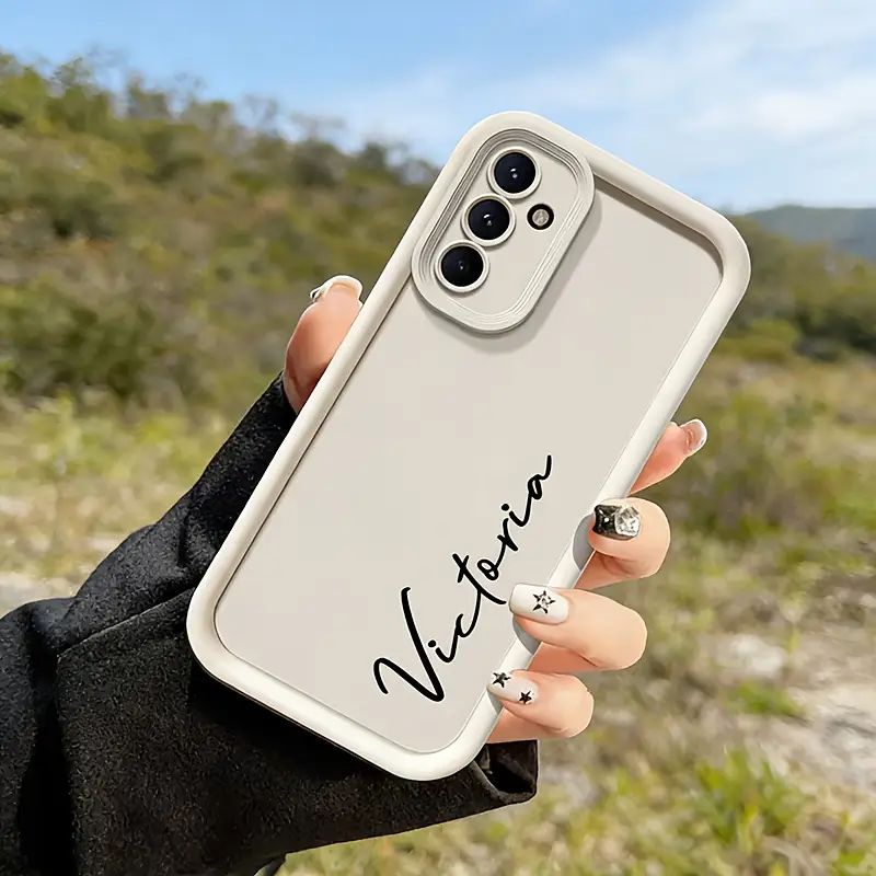 Phone case: Custom DIY Personalized Phone Case Compatible with Samsung Galaxy S25 S24 S23 S22 * S20 FE A56 A55 A54 A53 A52 A35 A34 A15 A14 A13 4G 5G, Fashion Solid * TPU with * Name, Couple Name ... Phone case: Custom DIY Personalized Phone Case Compatible with Samsung Galaxy S25 S24 S23 S22 * S20 FE A56 A55 A54 A53 A52 A35 A34 A15 A14 A13 4G 5G, Fashion Solid * TPU with * Name, Couple Name ...