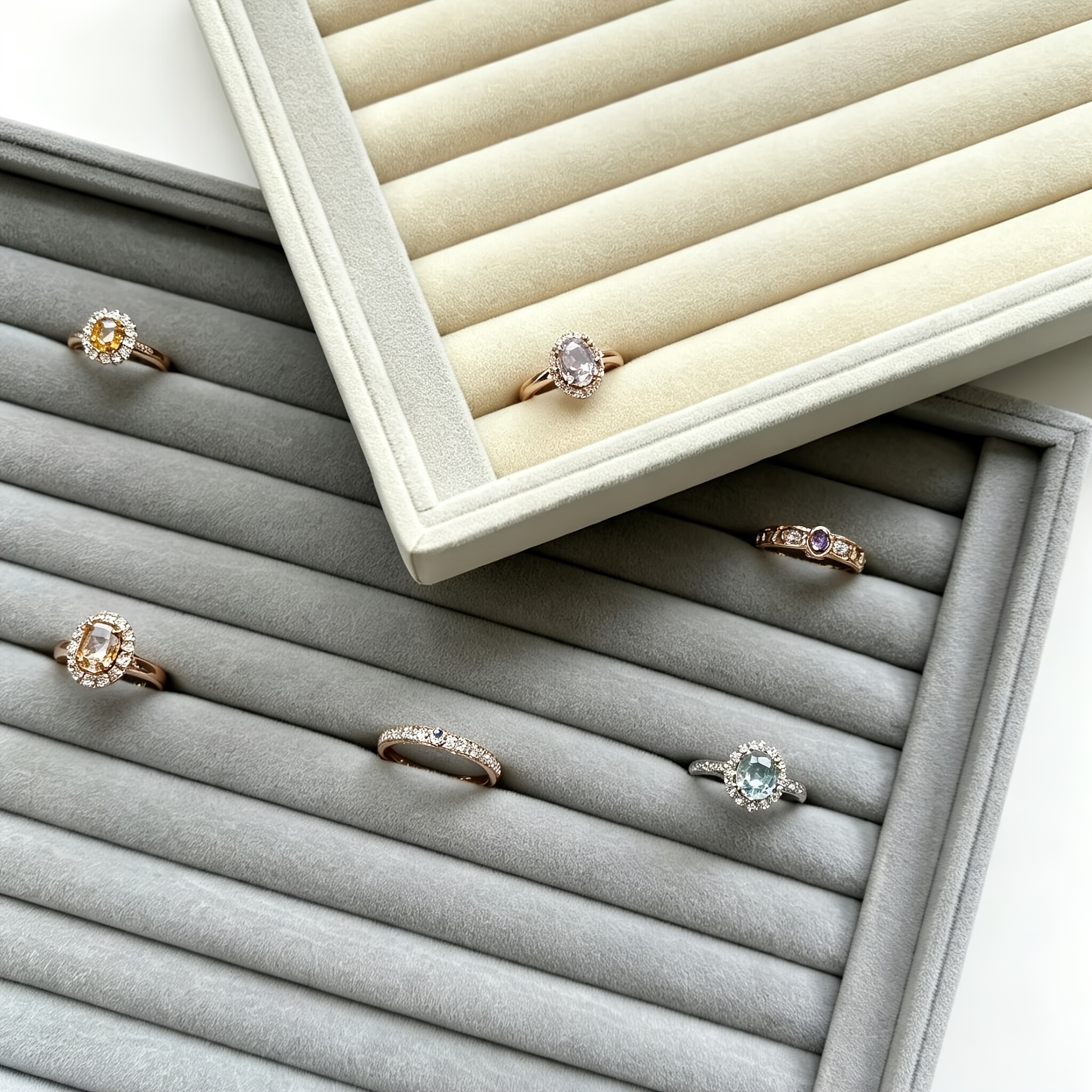Extra Large Ring Tray for Jewelry Storage
