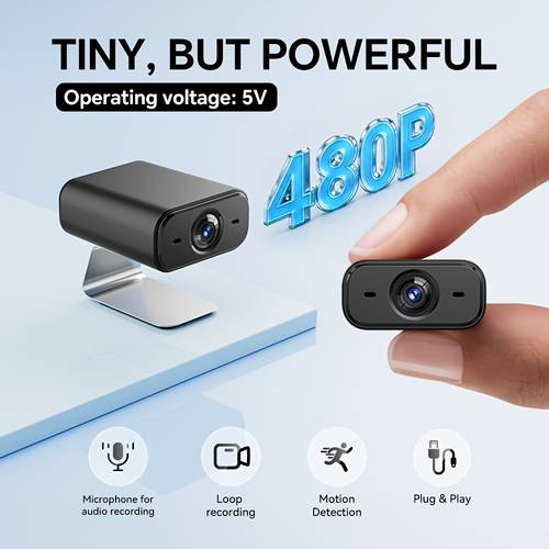 wireless mini indoor security camera with motion detection alert usb 2 4ghz home wifi pet vehicle monitoring wireless security camera