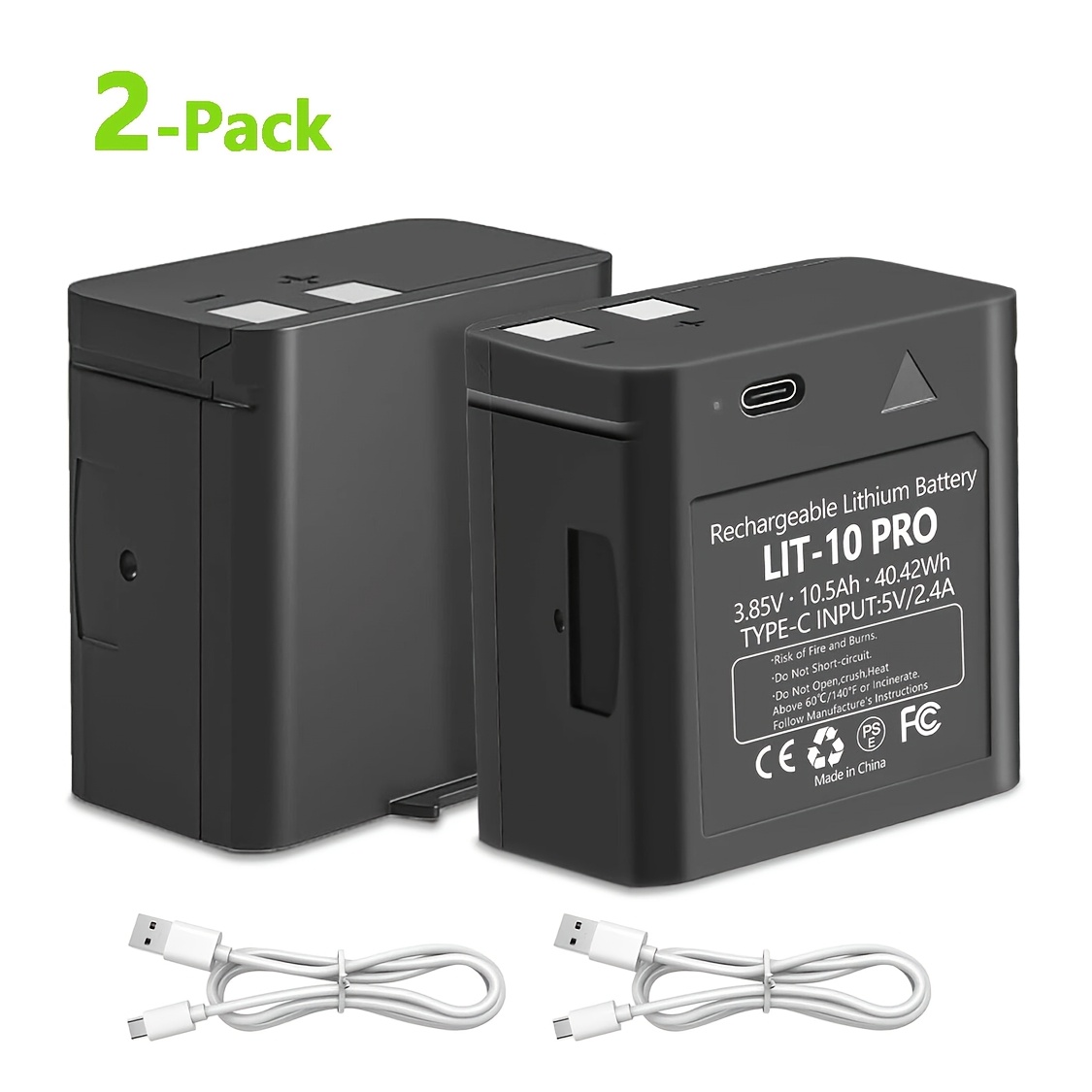 SPYPOINT LIT-22 Rechargeable Lithium Battery Pack Togo