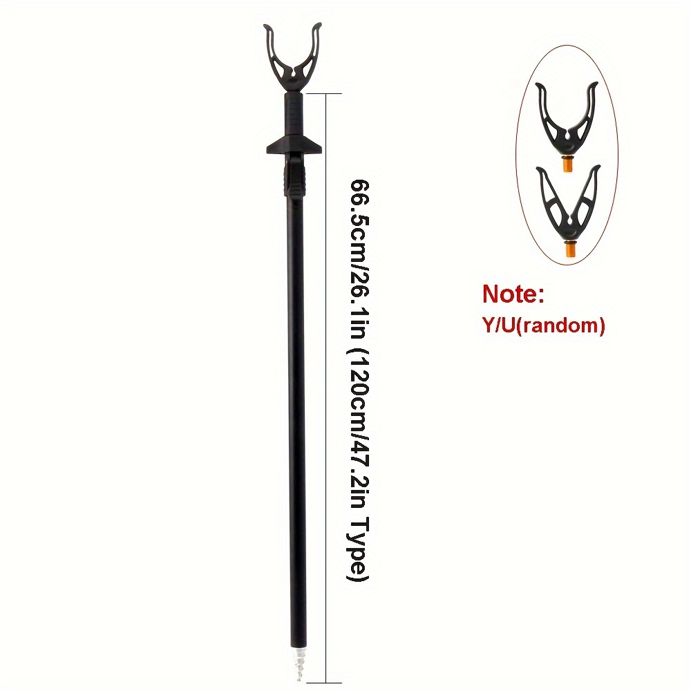 Image of Jsfun 56.5-100/66.5-120cm Fishing Rod Holder Fixed Adjustable Extending Telescopic Metal Rod Y/u(random) Holder Bracket Fishing Supplies Additions