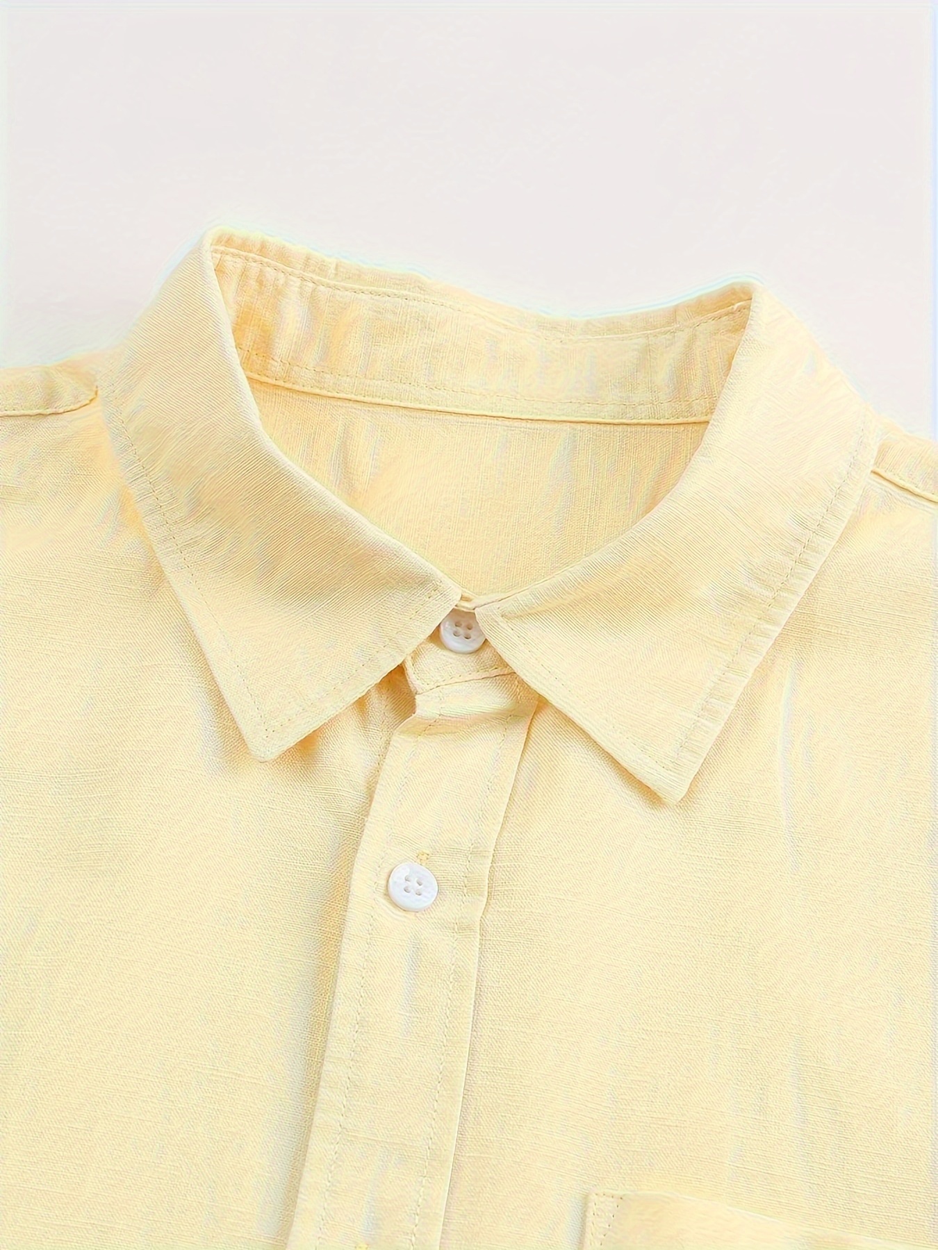 Men's Semi formal Button Long Sleeve Shirt Spring Summer - Temu
