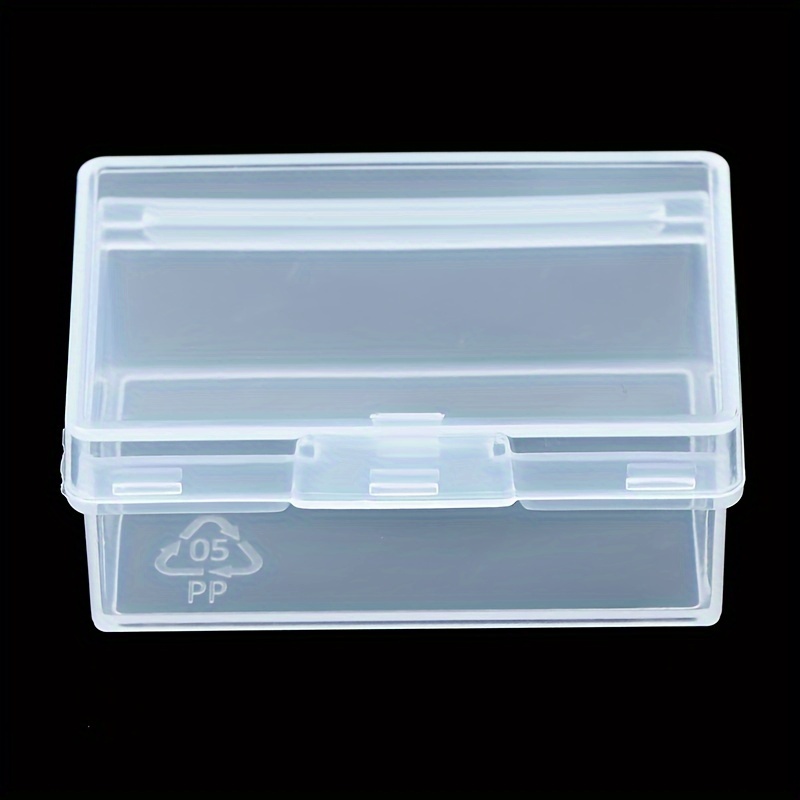 Rectangle Transparent Plastic Bead Containers Clear Box Case - Temu New ...