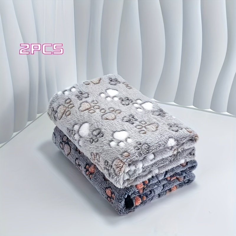 TEMU 2 exquisite Flanell-Haustierdecken, geeignet für Sofas, Schlafzimmer, dem Sofa, Rücksitze im Auto Büros. Ein ideales Geschenk für Halloween,