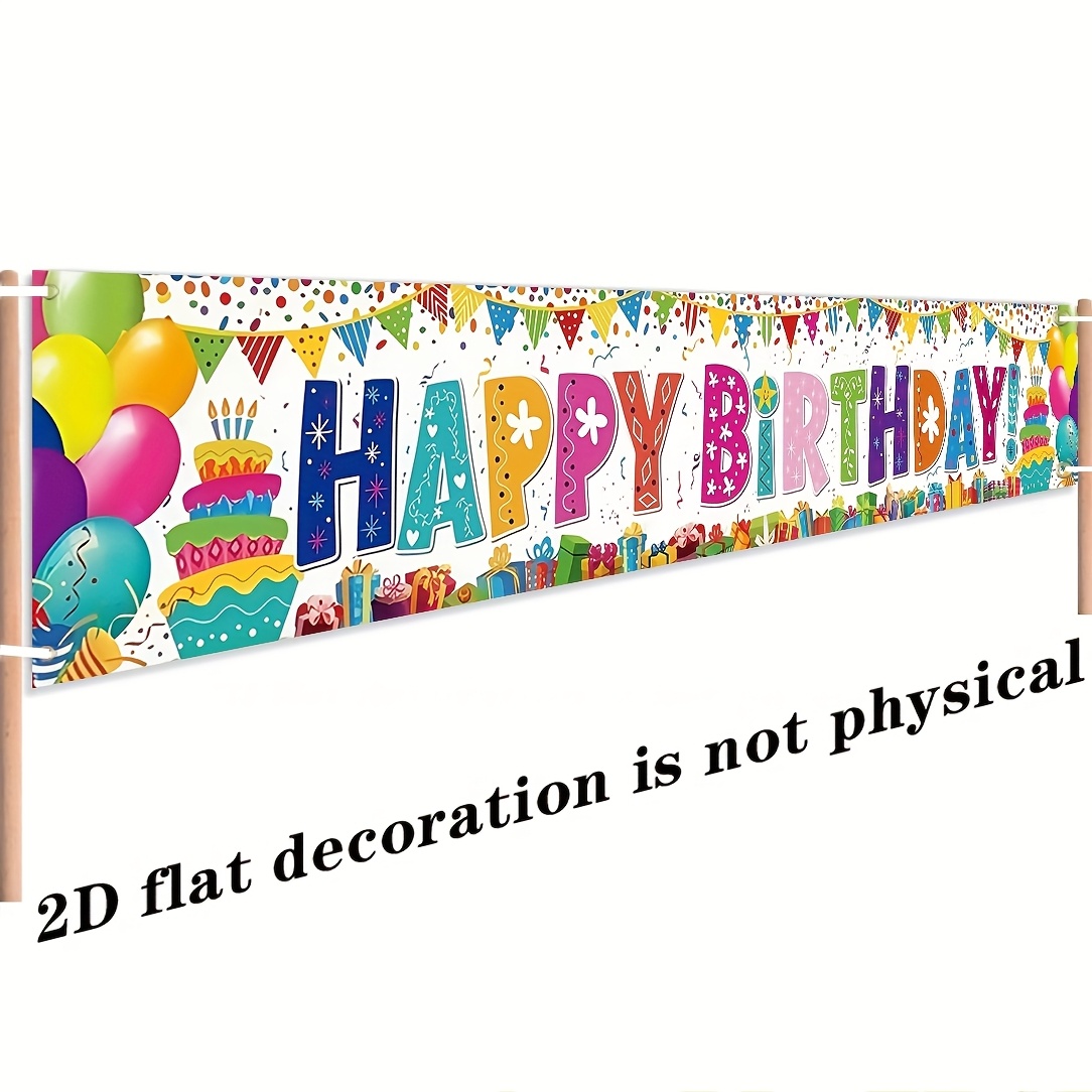 Cartello Metallico Happy Birthday - Decorazione Vintage Per Casa - Foto 6
