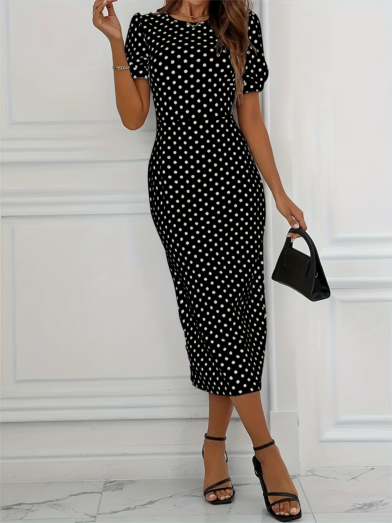 Zara Green Dot Maxi Dress Polka Dot Dress Australia Billy J Women's Lilani  Maxi Dress Black/