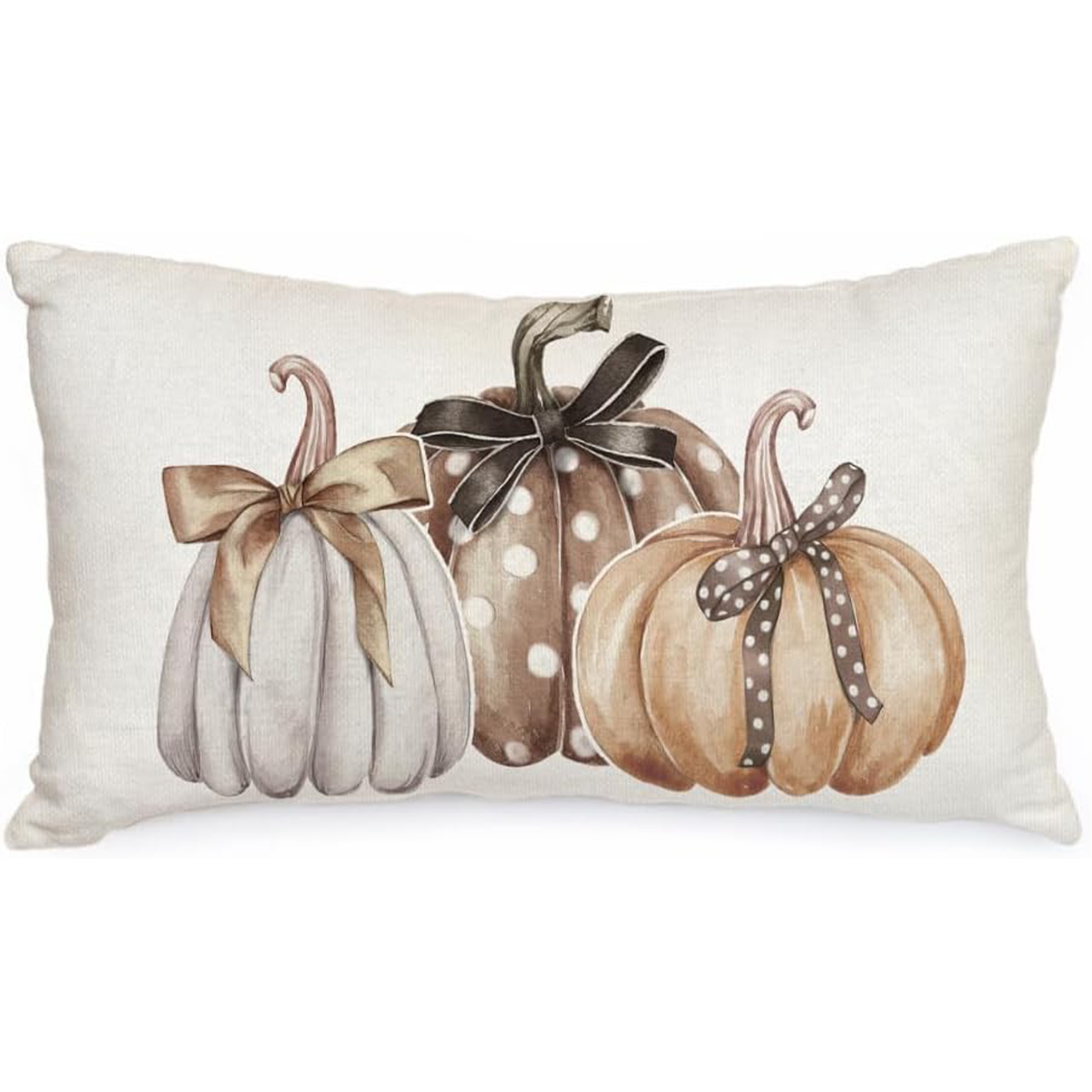 

Autumnal Pumpkin Decorative Pillowcase - Thanksgiving Seasonal Home Sofa Décor (single Side, No Pillow Core)