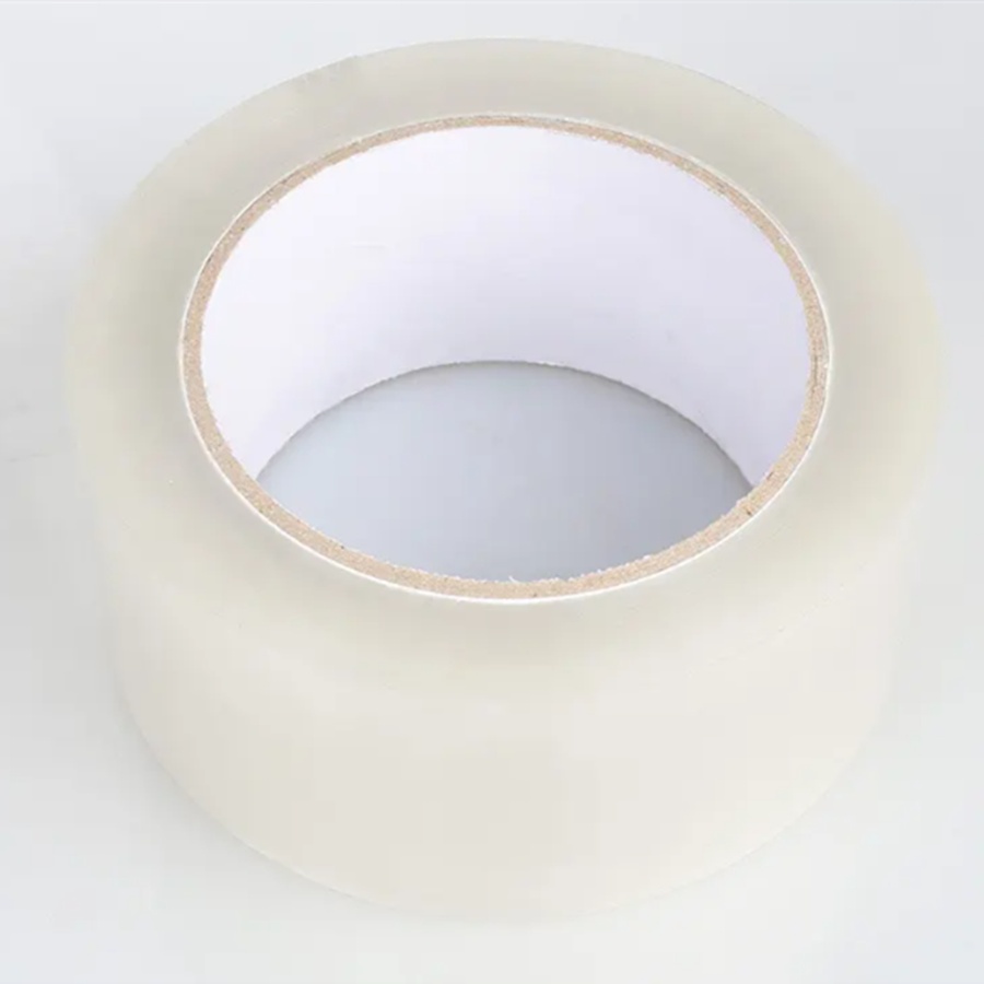 Image of 1pc 54 Meters Of Transparent Packaging Tape, Sealing Tape, Multipurpose Packing Tape, Suitable For Office Supplies, Household, Transportation, And Packaging. Used