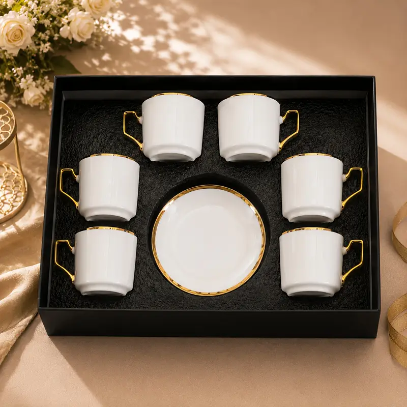 elegante kaffeetasse untertasse europäischen stil