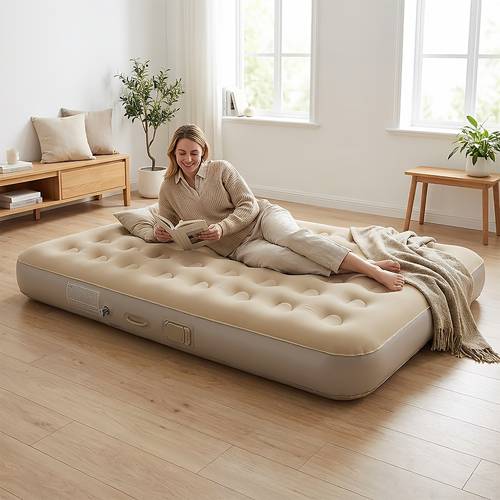 inflatable double bed 200 x 25cm thickened sleeping mattress ideal for camping hiking mountain climbing picnics and more an essential for comfortable outdoor rest