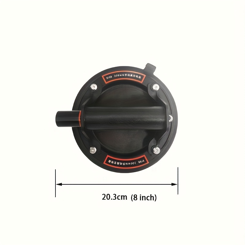 8 Inch Heavy Duty Glass Suction Cup Lifter – Vacuum Suction Tool For Granite & Glass