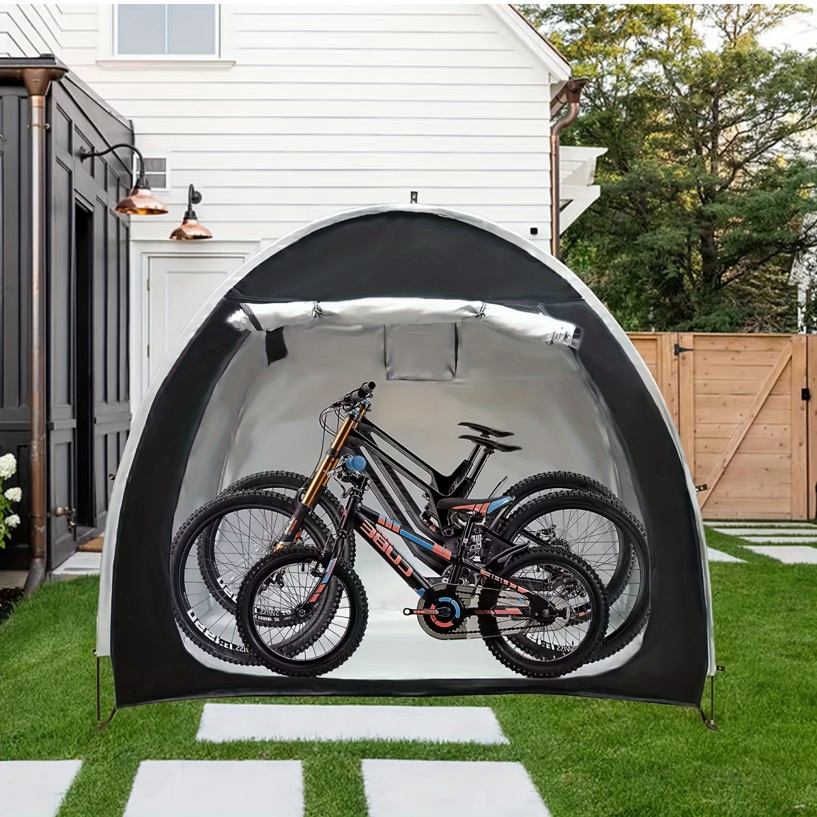 

Shed , Pu4000 , Portable For 2-, Motorcycles, , - , Shed