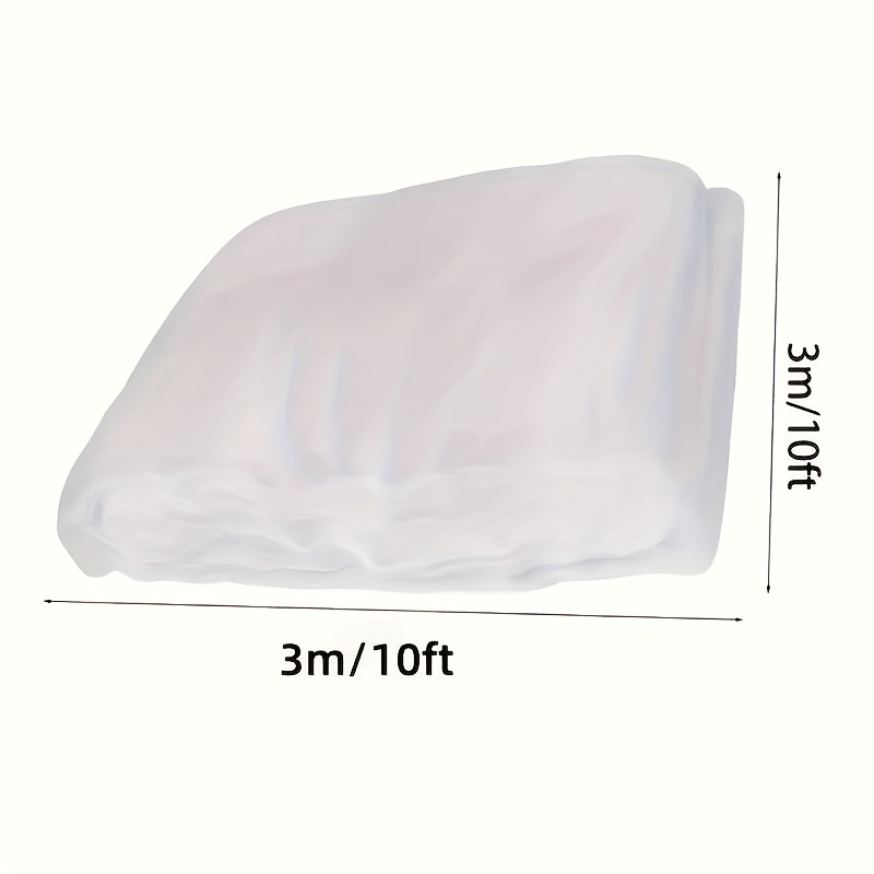E-shop 3x3m hochdichtes Polyethylen-Netzgitter als Barriere zum Insekten- Vogelschutz, geeignet für Obst, Gemüse Kletterpflanzen, UV-beständige,